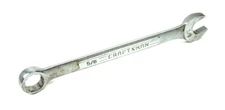 Craftsman -VV- 5/8" 12 Point Combination Wrench 44697 USA