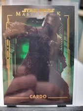 Cardo Green 27/99 2020 Topps Star Wars Masterworks
