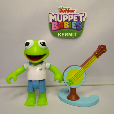 2018 Disney Muppet Babies Kermit the Frog Banjo Loose