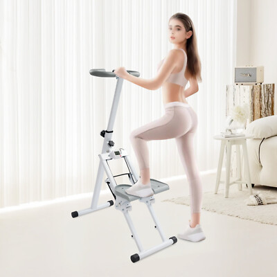 Foldable Stair Stepper Full-Body Workout Home Gym Vertical Stair Climber 100kg