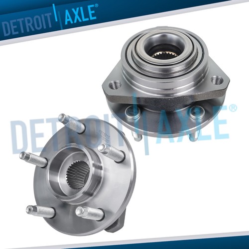 5 Lug Hub Assembly Front Wheel Bearing & Hub Assembly For Chevy Malibu, Pontiac Grand Am, Olds Alero (1997-2005) 5-lug 4.53 Bolt Pattern - Foto 5