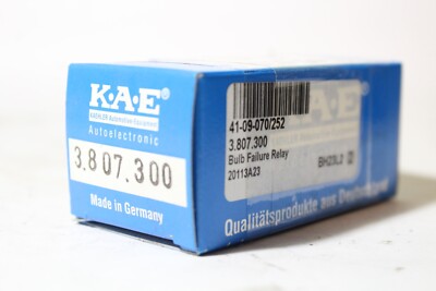 Saab 900 9000 9-3 9-5 Bulb Failure Check Relay 4109070 KAE