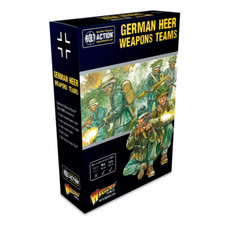 German Heer Weapons Teams - Bolt Action WWII Warlord Games New