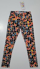 LuLaRoe Girls 5/6 Leggings Stretch Geometric Design New With Tag