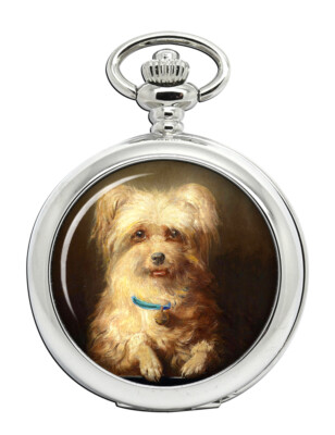 Griffon Bruxellois Taschenuhr