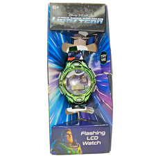 Disney Buzz Lightyear Kids Watch Digital LCD Flashing Date Time Needs Battery
