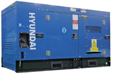 GENERATORE DI CORRENTE DIESEL SILENZIATO 32 KW TRIFASE GASOLIO AVR 1500 GIRI