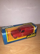 Solido 1/43 GAM 1 RENAULT 4 Fourgonnette Ville de Paris N. 42 MIB Vintage France