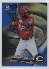 2022 Bowman Platinum Top Prospects Blue 140/150 Jose Torres #TOP-39 0dd2