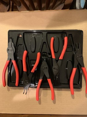 Snap On 434700 snap ring 5 piece plier set