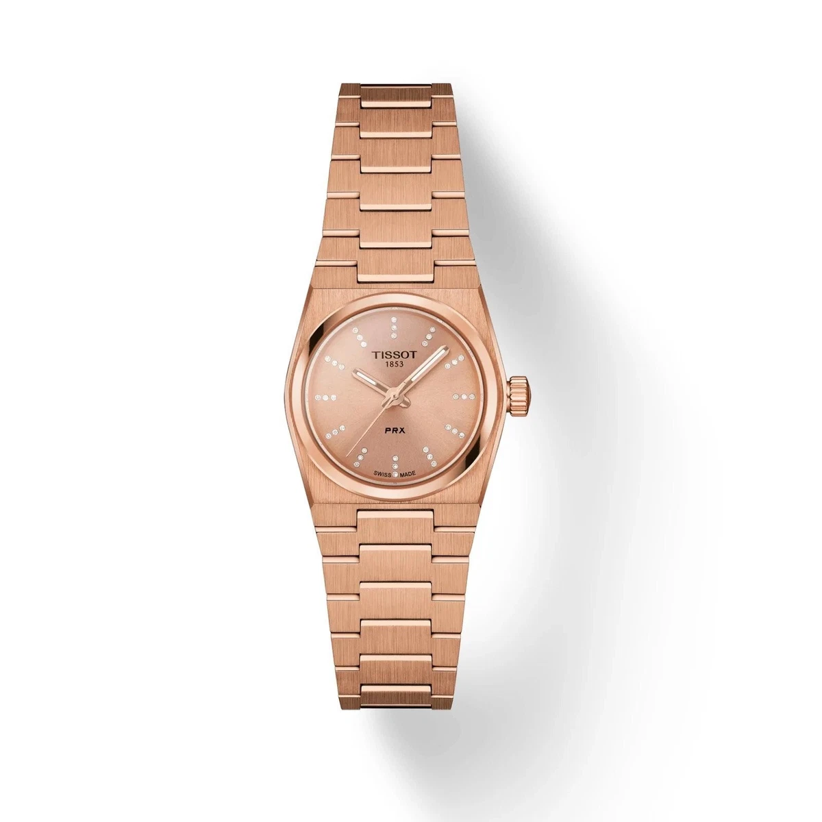Tissot Diamonds Ladies Watch Water Resistant 30M L953 RKP-BC Swiss Made Tissot Ladies T-Wave Stainless Steel Diamond Watch  main image 3
