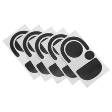 5 Sheets Mice Feet Replacement Mouse Skate Sticker Adhesive Pad for Computer