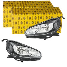 2x HELLA GLÜHLAMPEN-TECHNOLOGIE SCHEINWERFER passend für OPEL ADAM LINKS+RECHTS