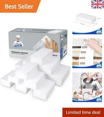 12er Pack Magic Melamin Schwämme - Umweltfreundliche Küche Reinigungspads, 4,7'' x 2,4''