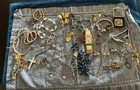 Vintage Costume Jewelry Lot, Watches, Bulova Watch, Necklaces Rings Etc