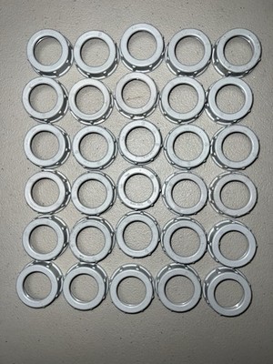 Lot of 30   Halex-Style 1  Plastic Insulating Bushings for Rigid/IMC Conduit