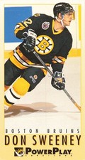 Don Sweeney 1993-94 Fleer PowerPlay #24 Boston Bruins