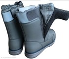 Lands End Kids Snow Flurry Insulated Snow Boots sz 2 arctic grey — photo 4