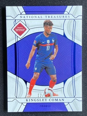 Kingsley Coman 2022 Panini National Treasures Fifa Road To World Cup /25 #63
