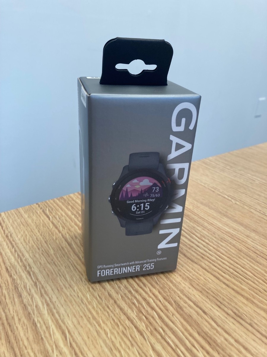 Garmin Forerunner 255 GPS Watch - Slate Gray for sale online