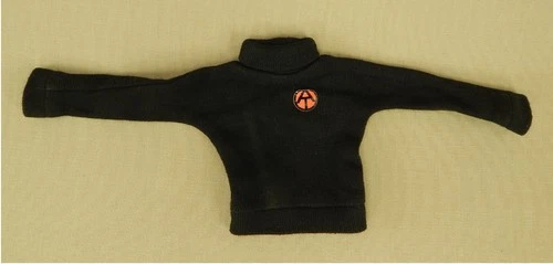 Vintage 1970 Hasbro GI Joe AT #7411 Secret Mission Black Sweater with Decal C7
