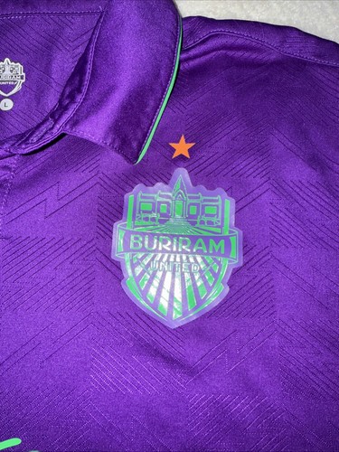 Camiseta de fútbol Buriram United púrpura Chang Yamaha Tailandia tailandesa para hombre talla L” - Imagen 3 de 6