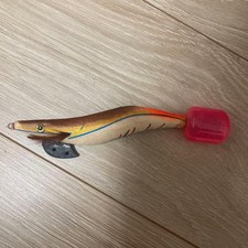 Real Eggi 15cm (5.9in) Fishing Lure, Fish-Shaped, Brown/Orange/Blue
