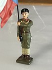 rare LINEOL  Germany Military Flag Barrier w/Flag In Uniform — photo 7