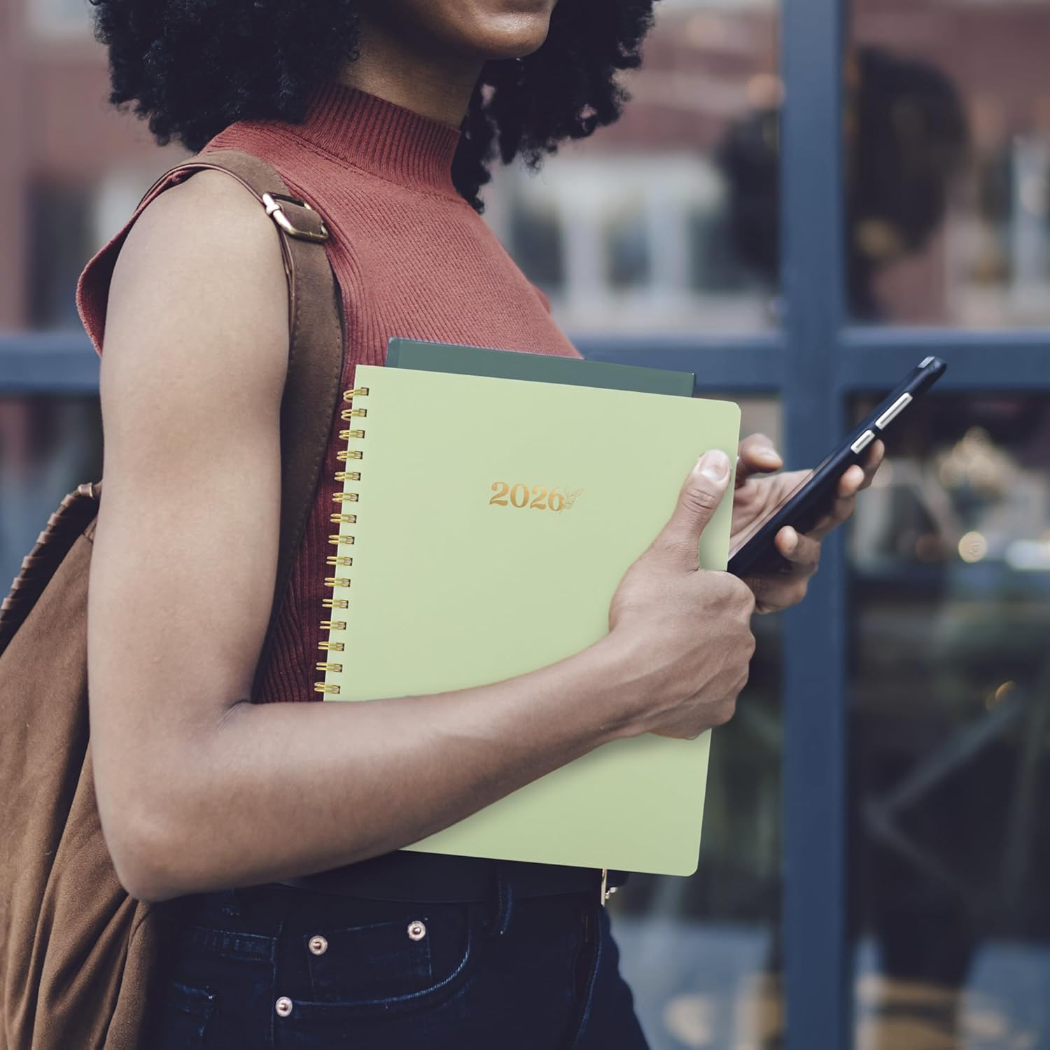 2026 Planner, Weekly & Monthly, 8.5" X 11", Large, Pen+Pillar, Garden Rose (PP23