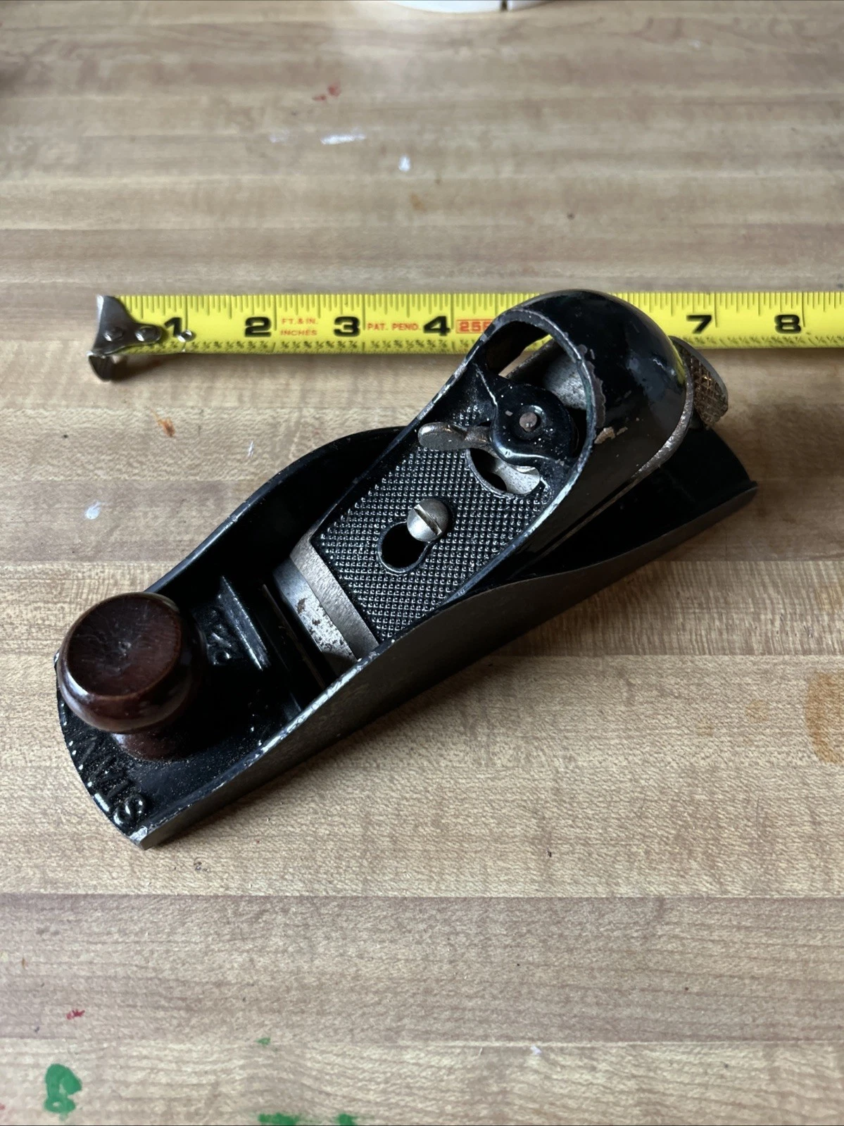 Stanley No. 220 Block Plane Woodworking Carpenter Hand Tool USA
