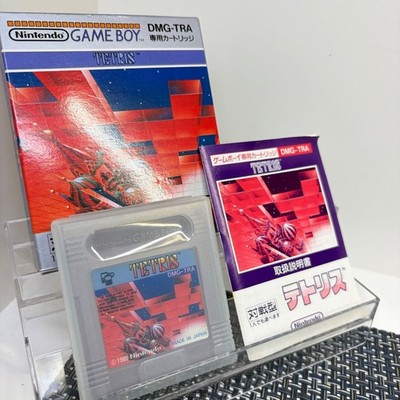tetris Gameboy Boxed with Manual Nintendo GB Japanese Version