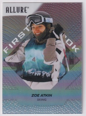 2025 Upper Deck Allure SE Zoe Atkin Skiing #137