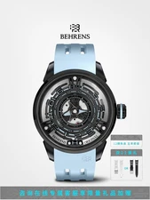 BEHRENS Starship Ⅱ Mechanical Watch with Luminous & Water-Resistant Features 