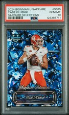 2024 Bowman U Chrome Sapphire-Sapphire Selections Cade Klubnik #SS15 PSA 10