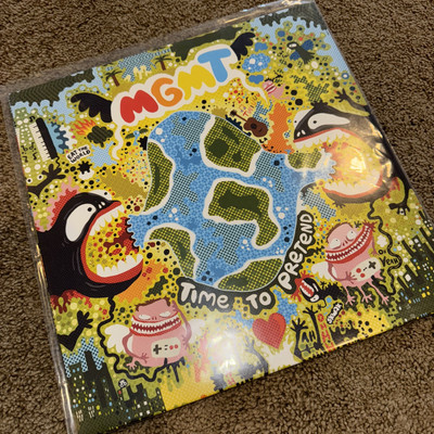 LP MGMT Time to Pretend Rare RSD 2015 Glow in the Dark Vinyl | eBay