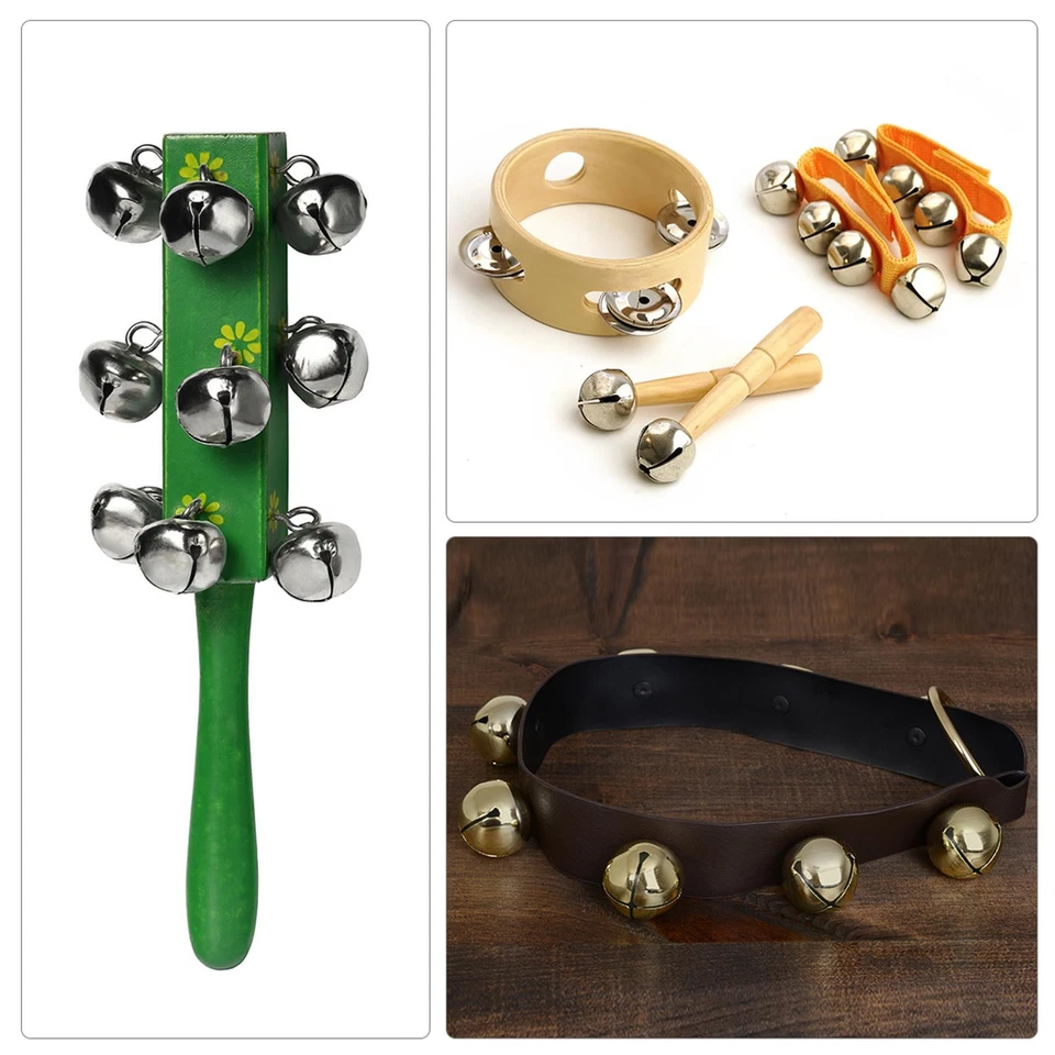 Campanas Jingle, 14 mm 12 piezas Campanas Pequeñas para Artesanía Hágalo Usted Mismo Navidad, Tono Plateado Foto 4 de 4