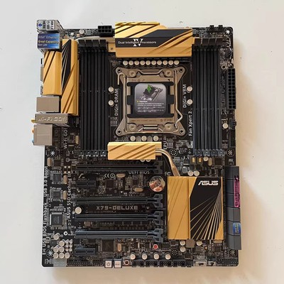 ASUS X79-DELUXE LGA2011 X79 ATX-8DDR3, 64G Quad Channel, 4x PCIe 3.0 motherboard