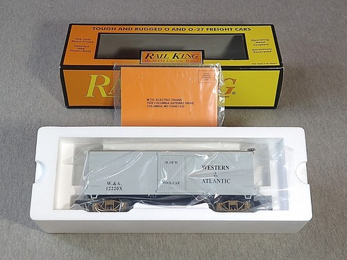Vagón de carga MTH O/O27 Western & Atlantic Railroad siglo XIX 34' 30-7439 ~ TS | Zustand: Used