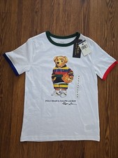 Polo Ralph Lauren Polo Bear T-shirt Sz-6 Youth Brand New W/Tags Fast Shipping