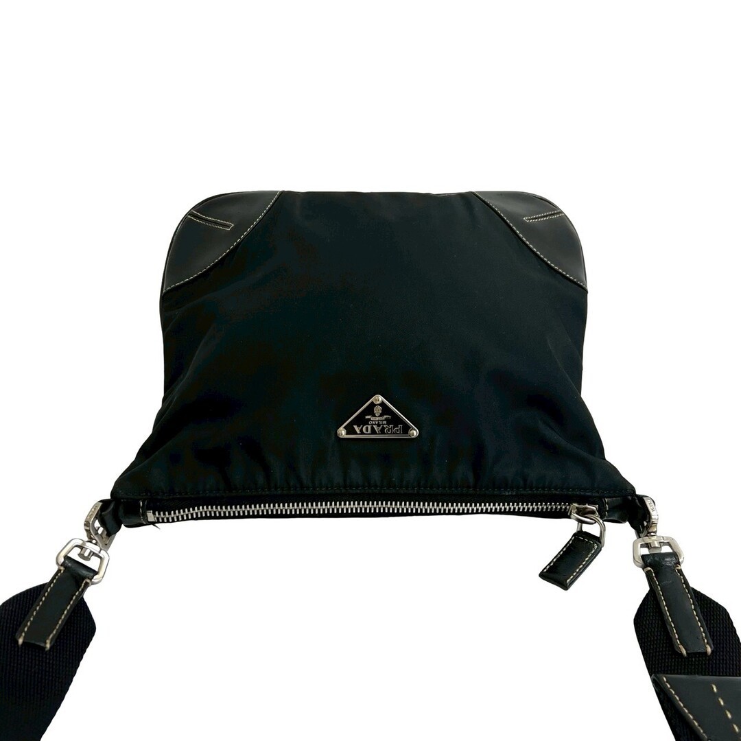 excellent condition PRADA triangular logo plate h… - image 4