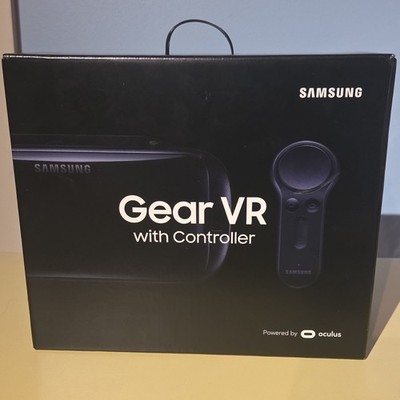 Samsung Gear VR with Controller, 101° FOV, Micro USB/USB-C, SM-R324, Black