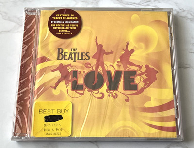 The Beatles Love CD SEALED! ORIGINAL 2006 w/Hype Sticker! Paul McCartney NEW!