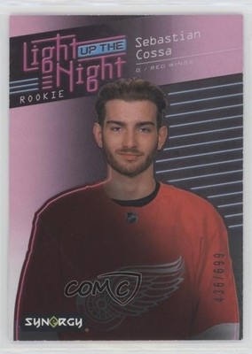 2023 Synergy Light Up The Night Rookies Pink 436/699 Sebastian Cossa #LN-CS 03uh