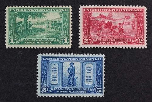 CKStamps: US Stamps Collection Scott#617 618 619 Mint NH OG