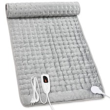 Heating Pad for Back, 40x20 Inch Electric Heat Pad, 6 Settings