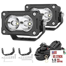 3 Inch Driving Lights 2PCS 40W LED Pod Light with DT 3inch - Spot - 2PCS - 40W