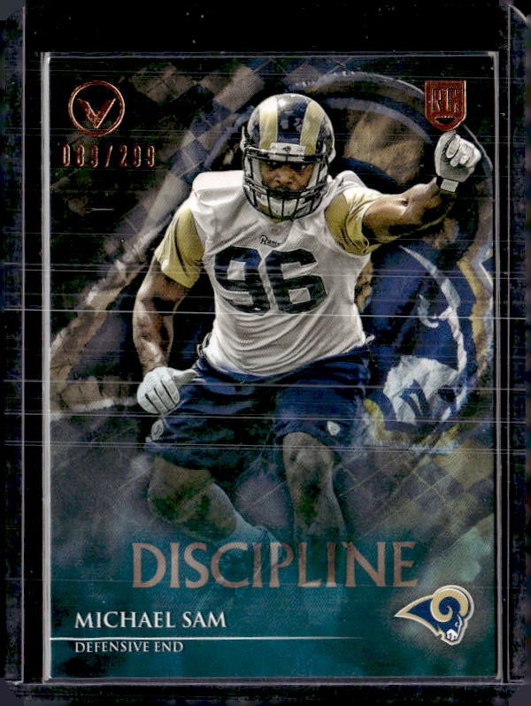 2014 Topps Valor #96 Michael Sam Discipline #/299