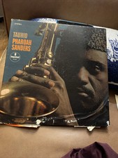PHAROAH SANDERS TAUHID 1968 LP EXC Vinyl Record RE Gatefold Stereo Impulse Jazz