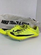 Nike Zoom Rival Sprint Track Spikes Neon Volt Black Sz 7