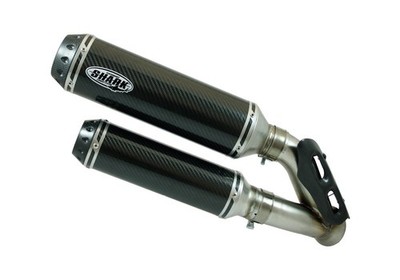 Shark-Auspuff TRC-20 mit KAT Hyperstrada Hypermotard 939 UVP 1013,-